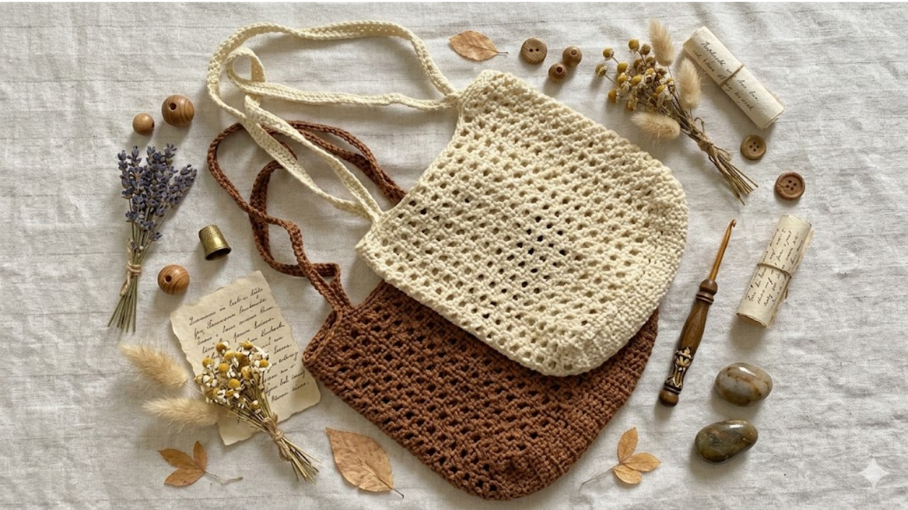 Túi Tote Bằng Len – Xu Hướng Handmade Được Giới Trẻ Yêu Thích
